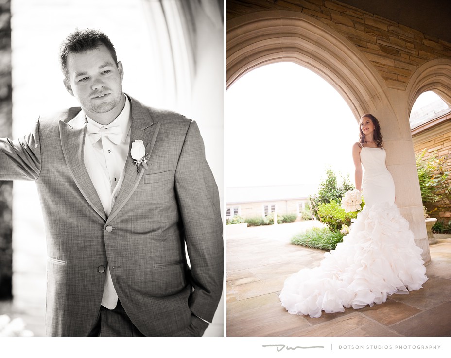 Chattanooga wedding photos of Savanna Allen and Ben Hickman, photography by Dotson Studios
