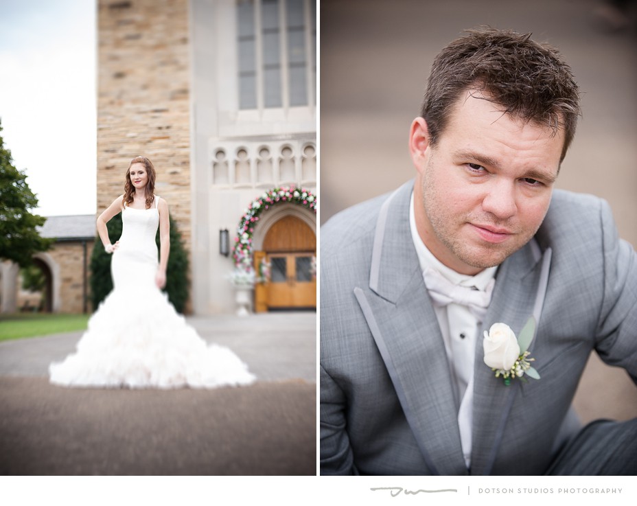 Chattanooga wedding photos of Savanna Allen and Ben Hickman, photography by Dotson Studios